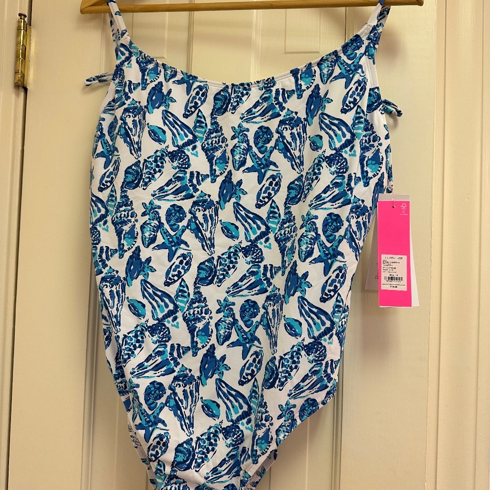 Lilly Pulitzer  - Lima One Piece Shell Collector Size 14